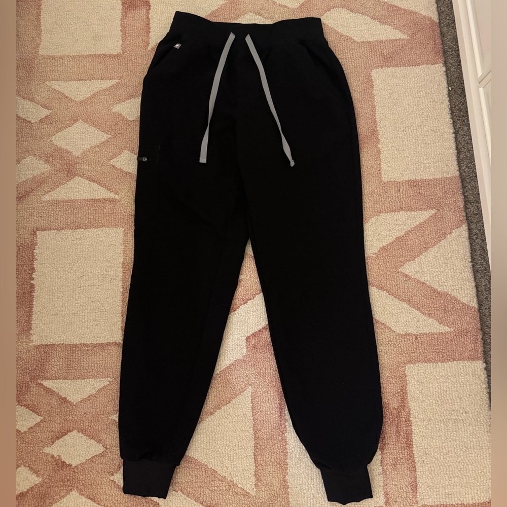 Figs Zamora Black Joggers